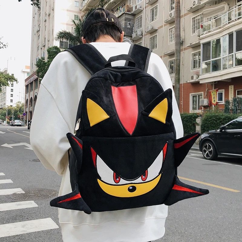 Other Black Hedgehog Plush Backpack Bag Size ONE SIZE - 1 Thumbnail