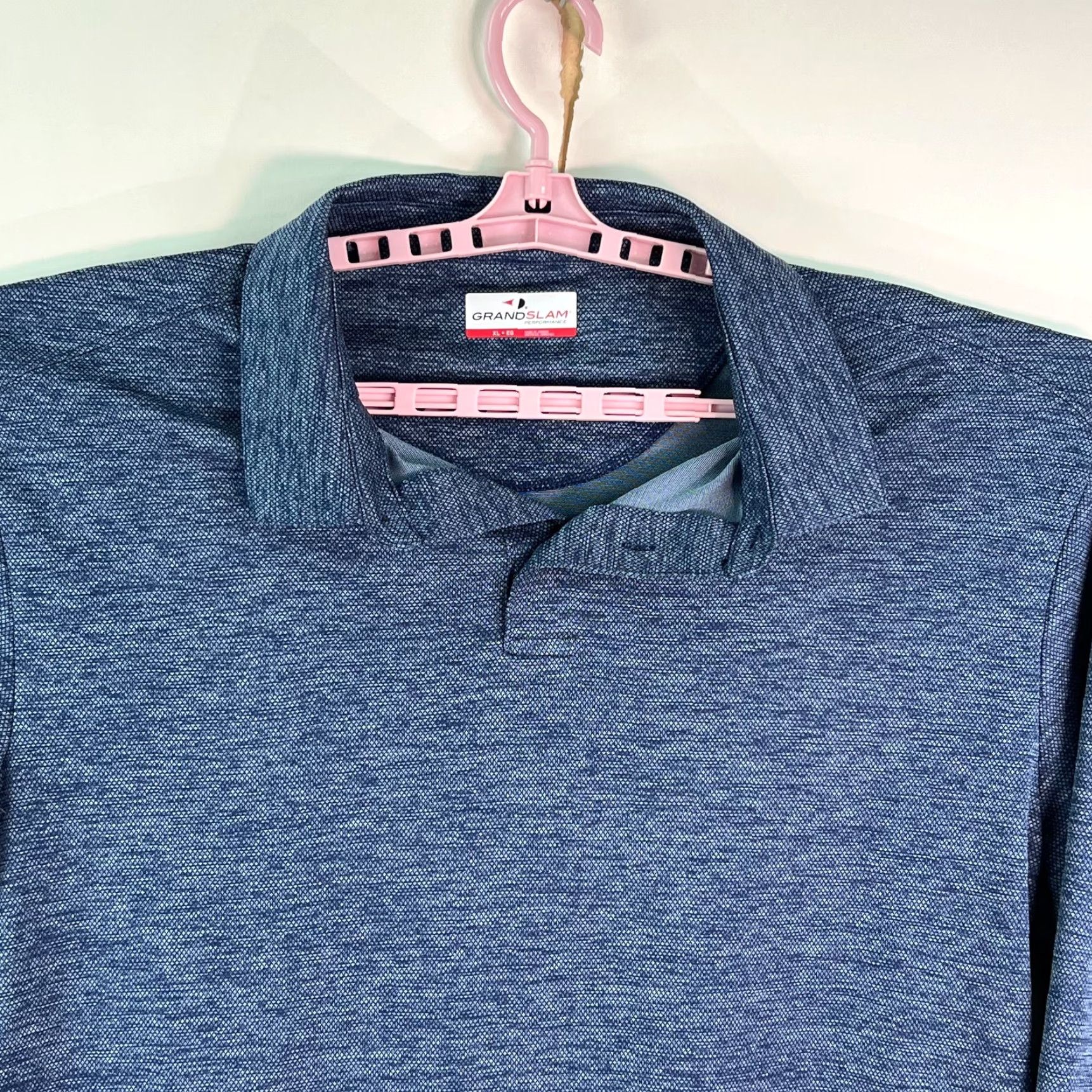 Vintage Grand Slam Performance Polo Golf XL Mens Blue Pullover Collared Shirt Size US XL / EU 56 / 4 - 3 Thumbnail