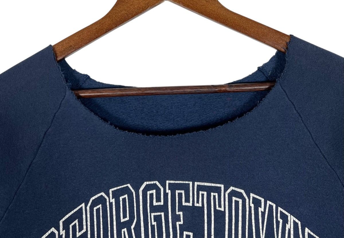 Vintage 80s Vintage Georgetown University Sweatshirt Size US L / EU 52-54 / 3 - 5 Thumbnail