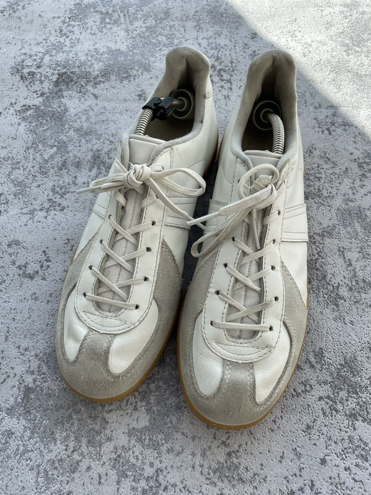 Japanese Brand × Vintage Vintage BW Sport GATs Army Y2K Leather Shoes Size US 5.5 / EU 38 - 3 Thumbnail
