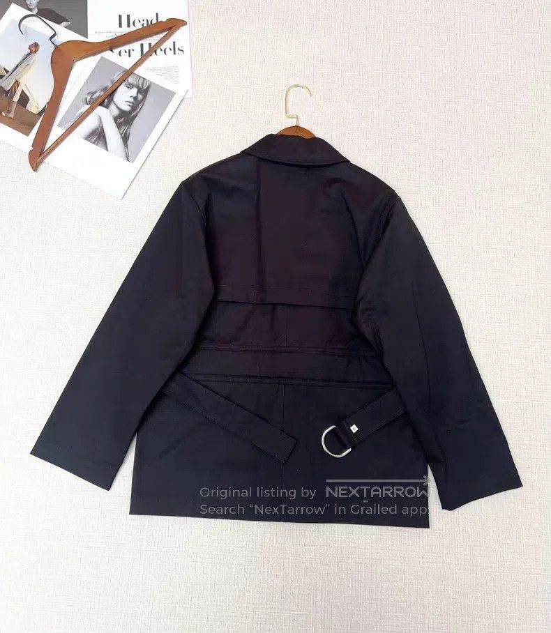 Hermes Hermes Simple Belted Trench Coat Size XXS / US 00 / IT 34 - 4 Thumbnail