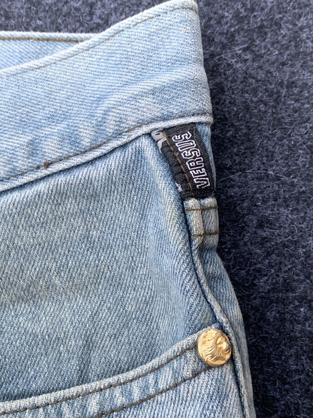Versace Jeans Couture VERSUS JEANS COUTURE – VINTAGE HIGH-END FASHION PIECE Size US 34 / EU 50 - 9 Thumbnail