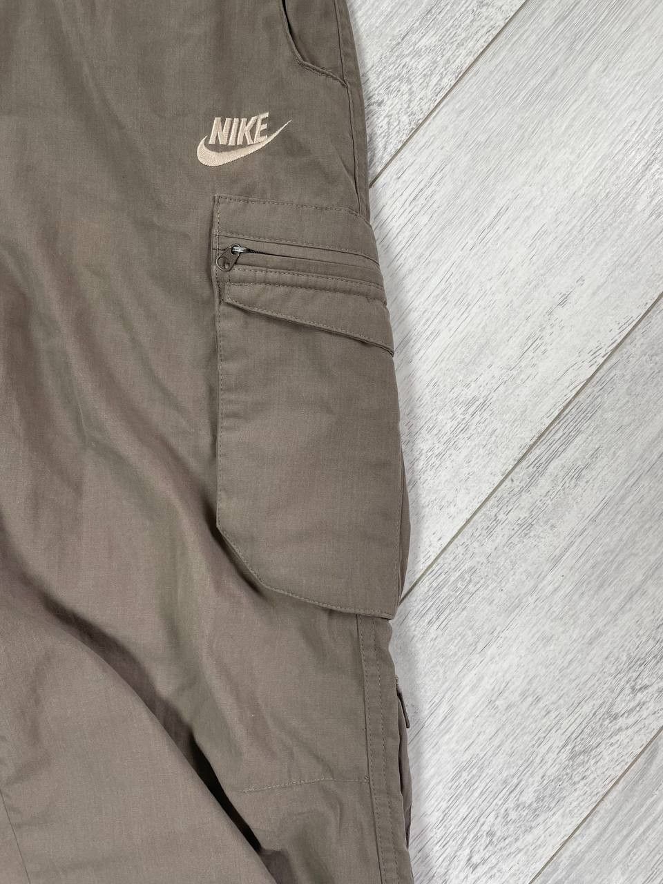 Nike 90s Rare Vintage Nike Cargo Gorpcore Pants Y2K Swoosh Size US 32 / EU 48 - 6 Thumbnail