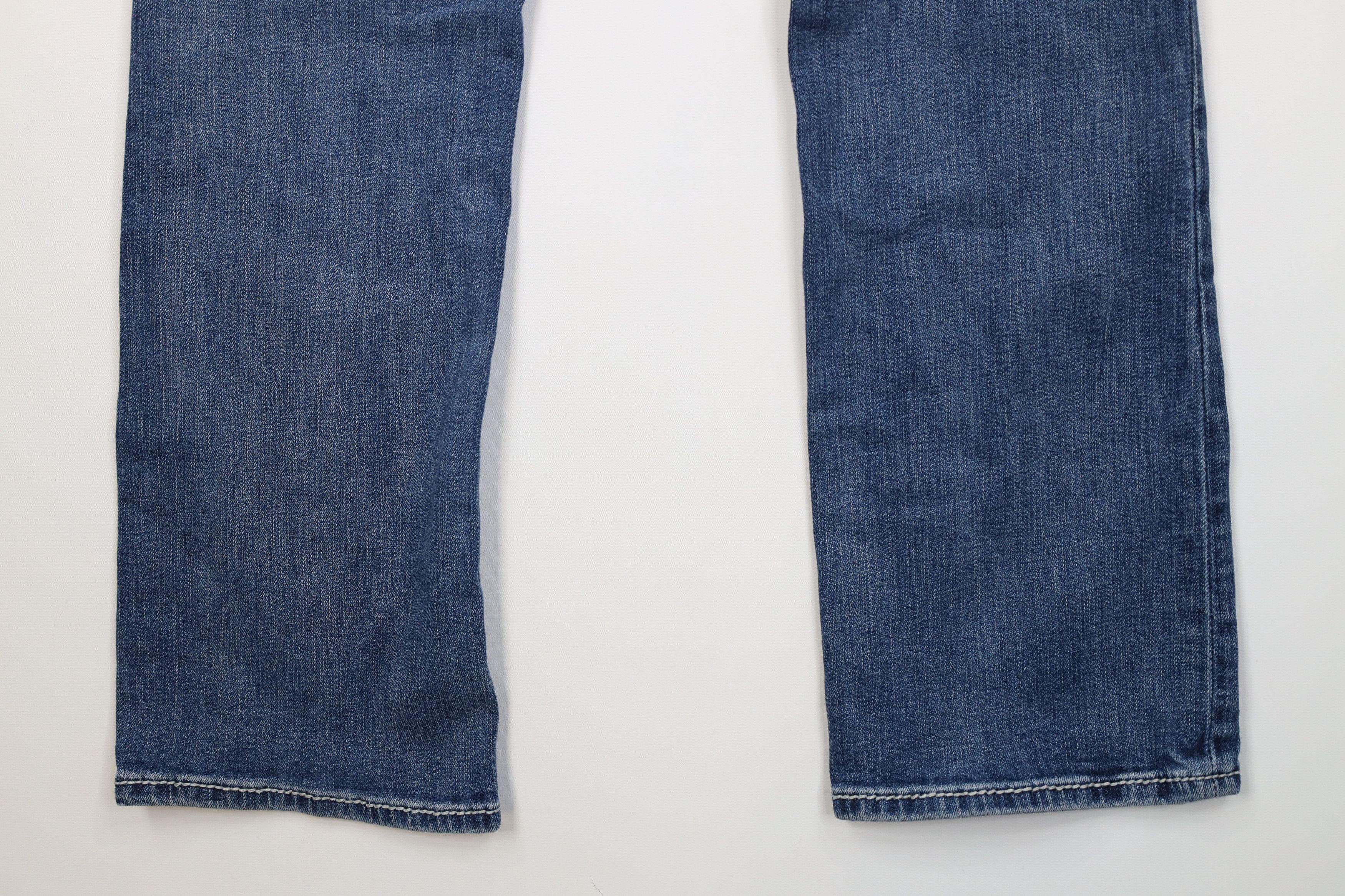 Vintage Buckle BKE Aiden Thick Stitch Stretch Bootcut Denim Jeans Size US 30 / EU 46 - 14 Thumbnail