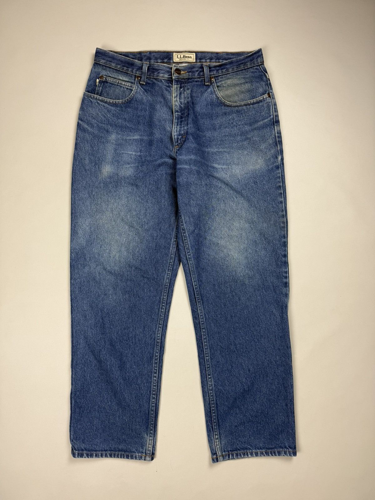 L.L. Bean L.L. Bean Men’s Relaxed Fit Denim Jeans Size 34 Size US 34 / EU 50 - 1 Thumbnail