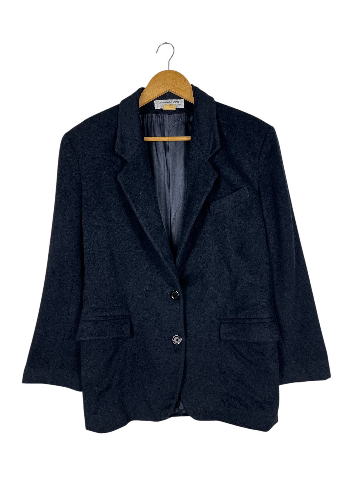 Vintage Irene Van Ryb Pour Idem Paris Wool Cashmere Jacket