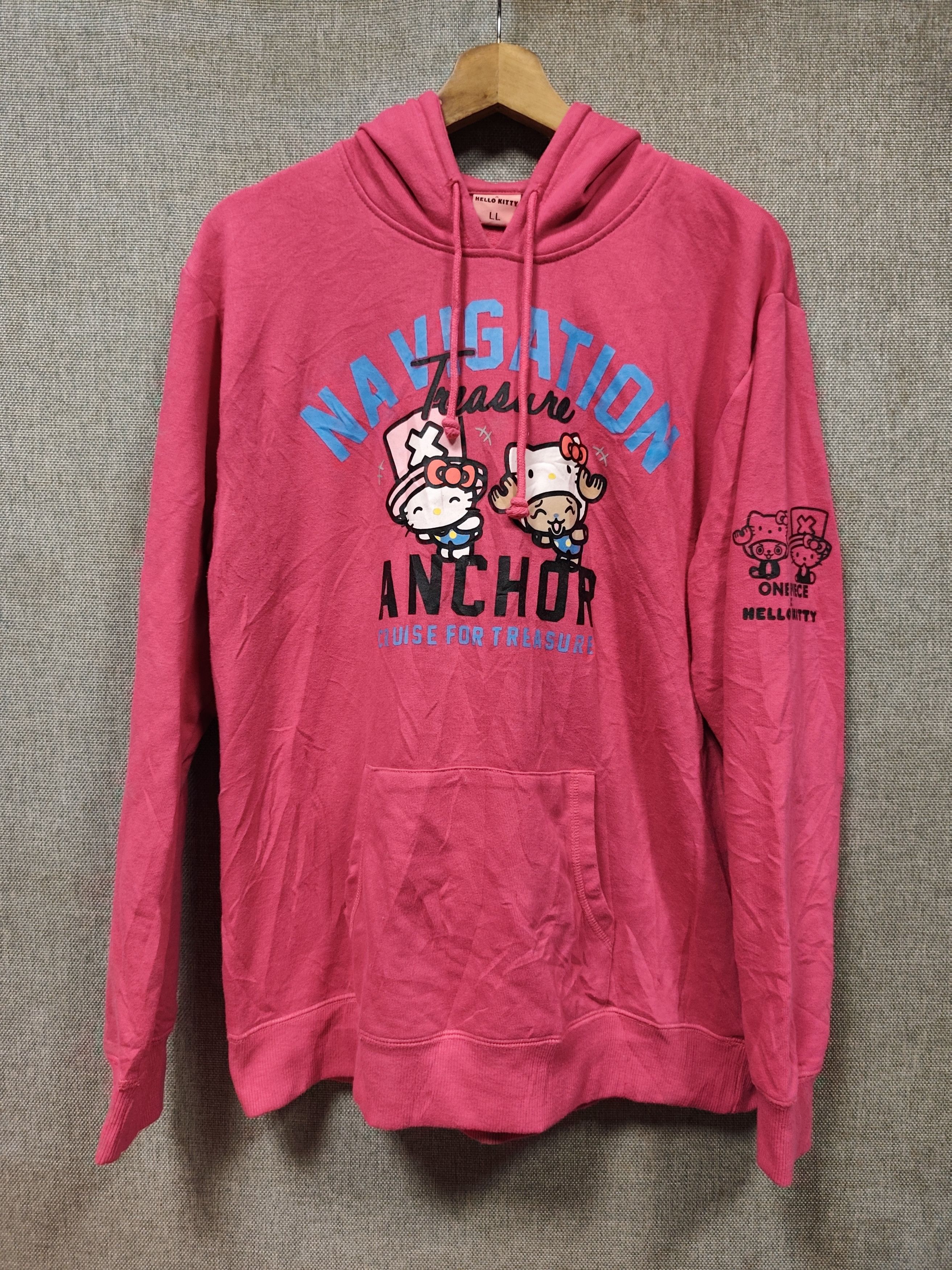 One Piece Sweatshirt hoodie one piece x hello kitty Size US M / EU 48-50 / 2 - 1 Thumbnail