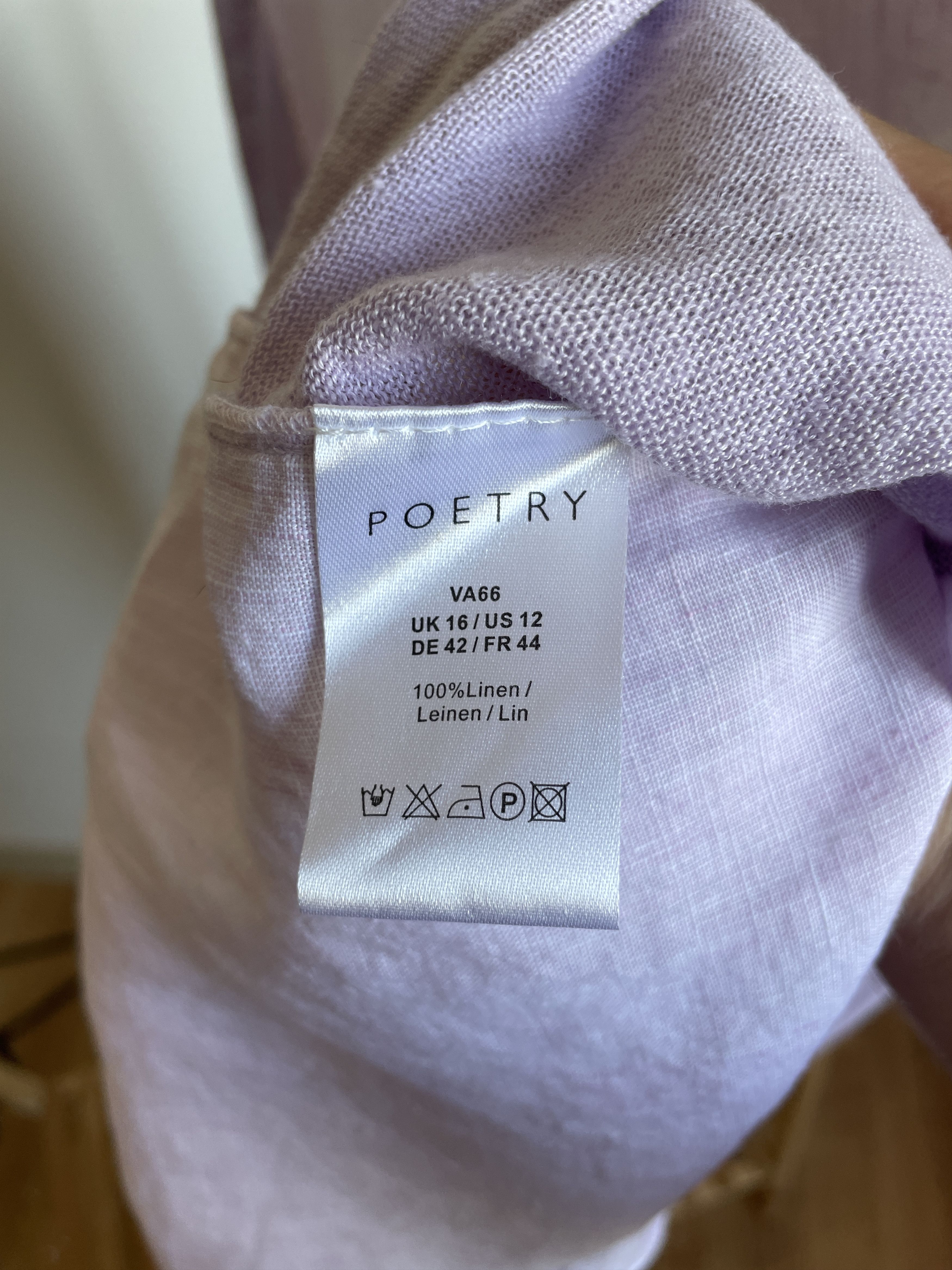 Other Poetry Womens Linen Boat Neck Light Sweater Size XL / US 12-14 / IT 48-50 - 8 Thumbnail