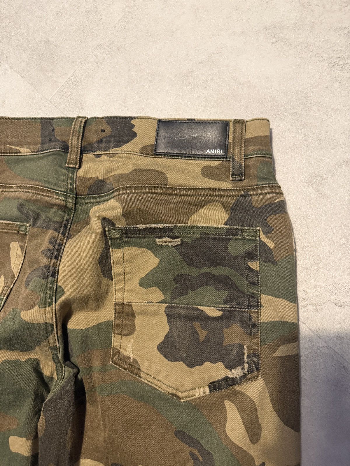 Amiri Amiri Camo Art Patch Jeans Size US 32 / EU 48 - 8 Thumbnail