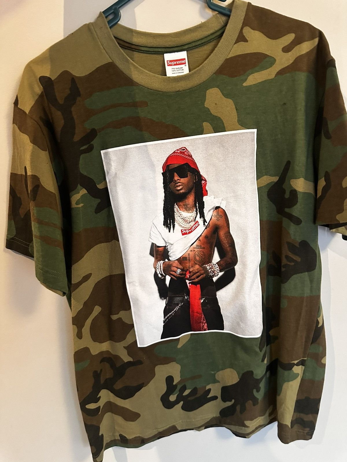Supreme Supreme x Playboi Carti tee Size US M / EU 48-50 / 2 - 1 Thumbnail