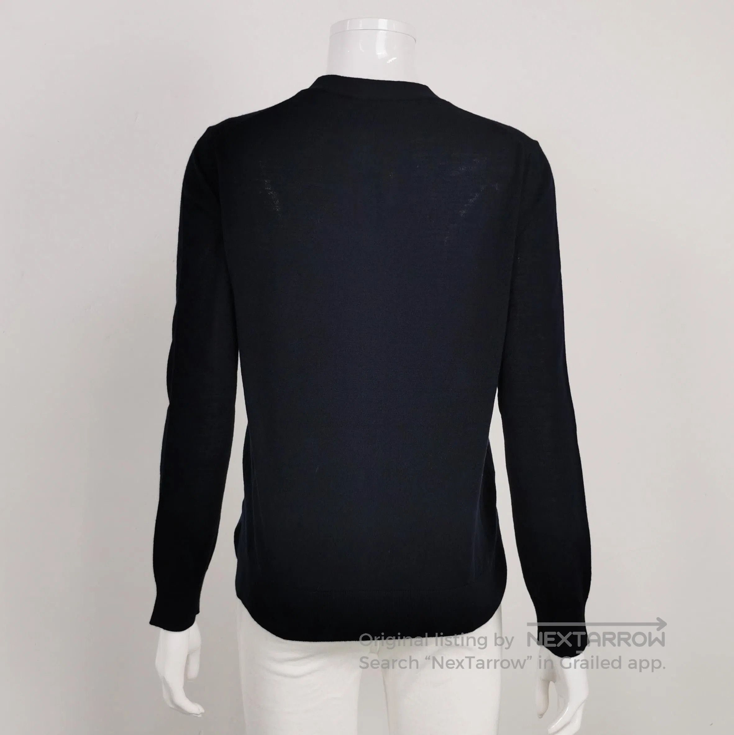 Prada Prada Black Wool V. Size S / US 4 / IT 40 - 2 Thumbnail