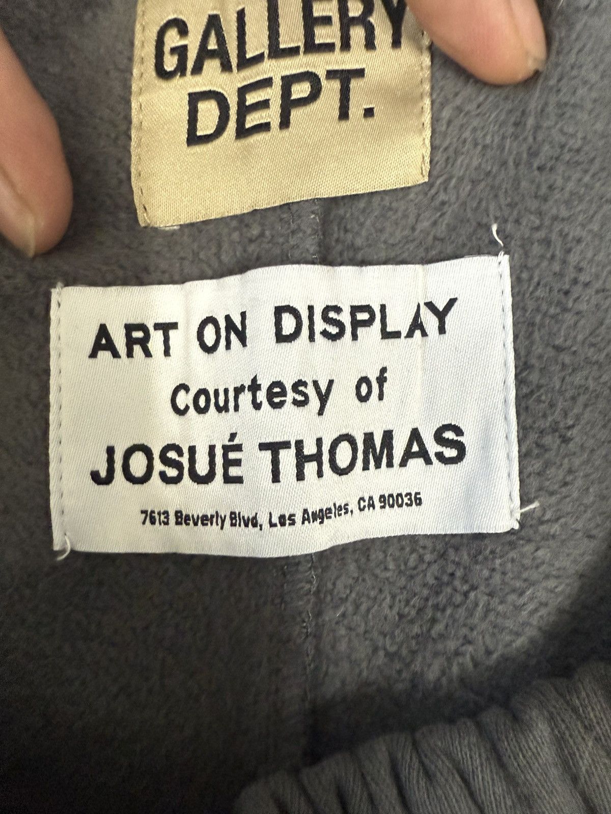 Gallery Dept. Gallery Dept Grey Black Flare Sweatpants Gallery Department Size US 34 / EU 50 - 13 Thumbnail