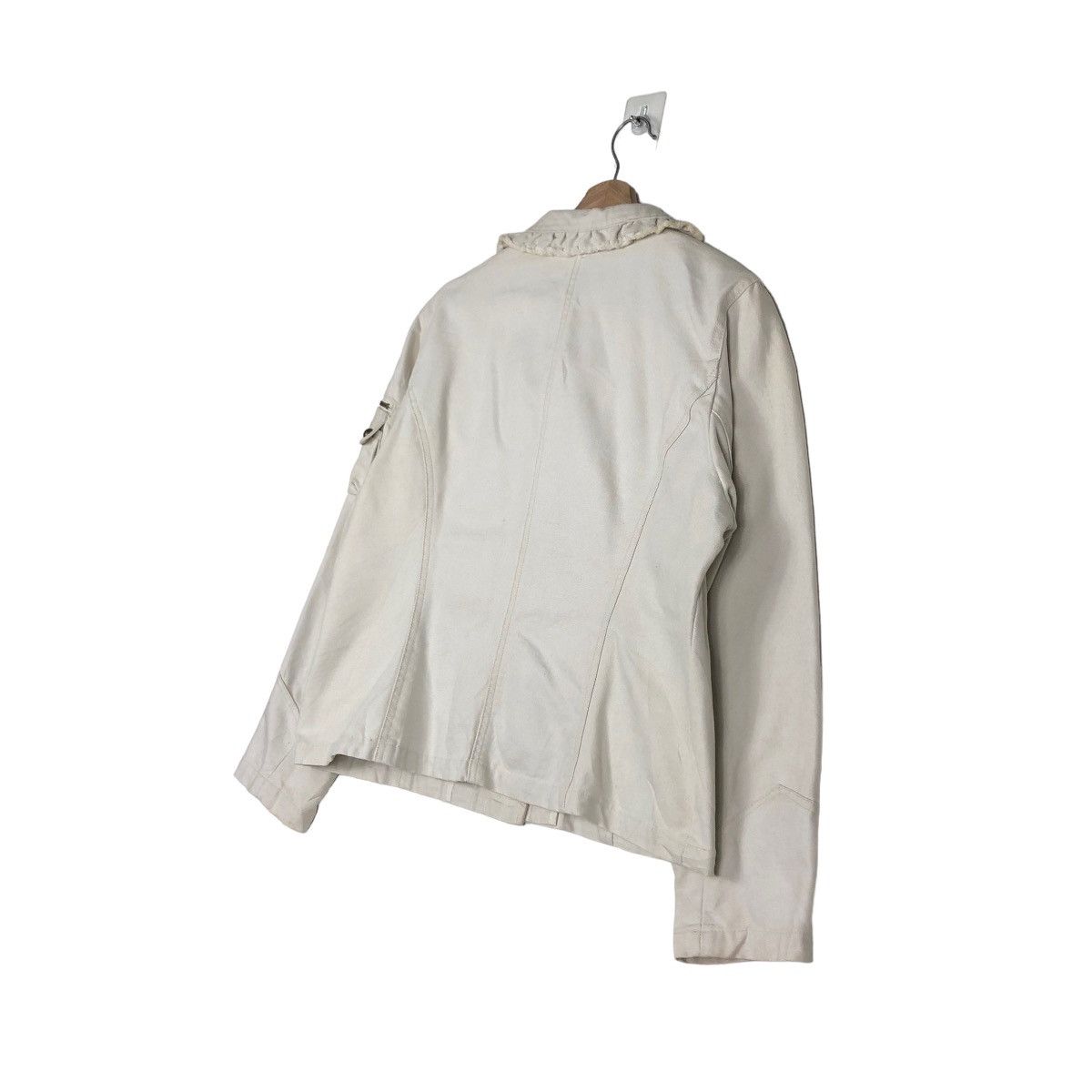 Japanese Brand 📌CROPPED BIKER JACKET HEEHIRASA JAPAN CARGO POCKETS Size US L / EU 52-54 / 3 - 5 Thumbnail