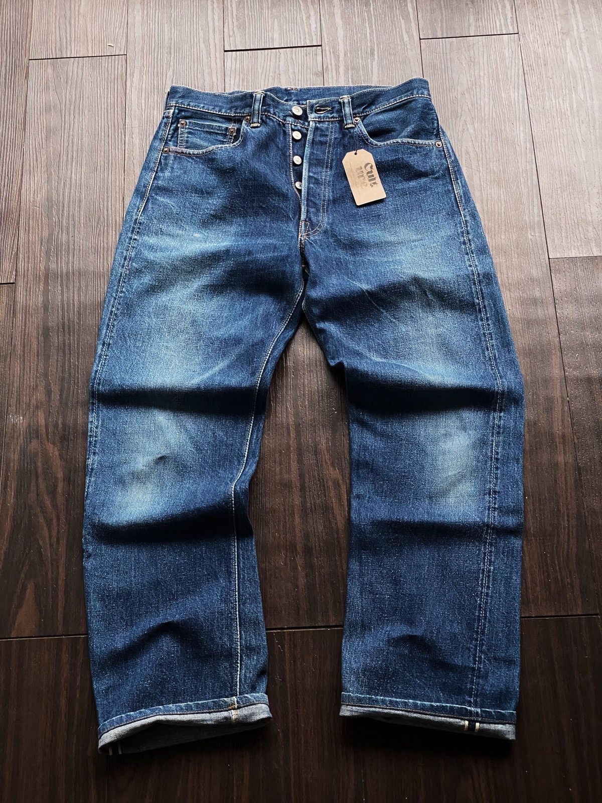 Warehouse & Co. WAREHOUSE COMPANY 10001xx SELVEDGE JEANS Size US 30 / EU 46 - 2 Thumbnail