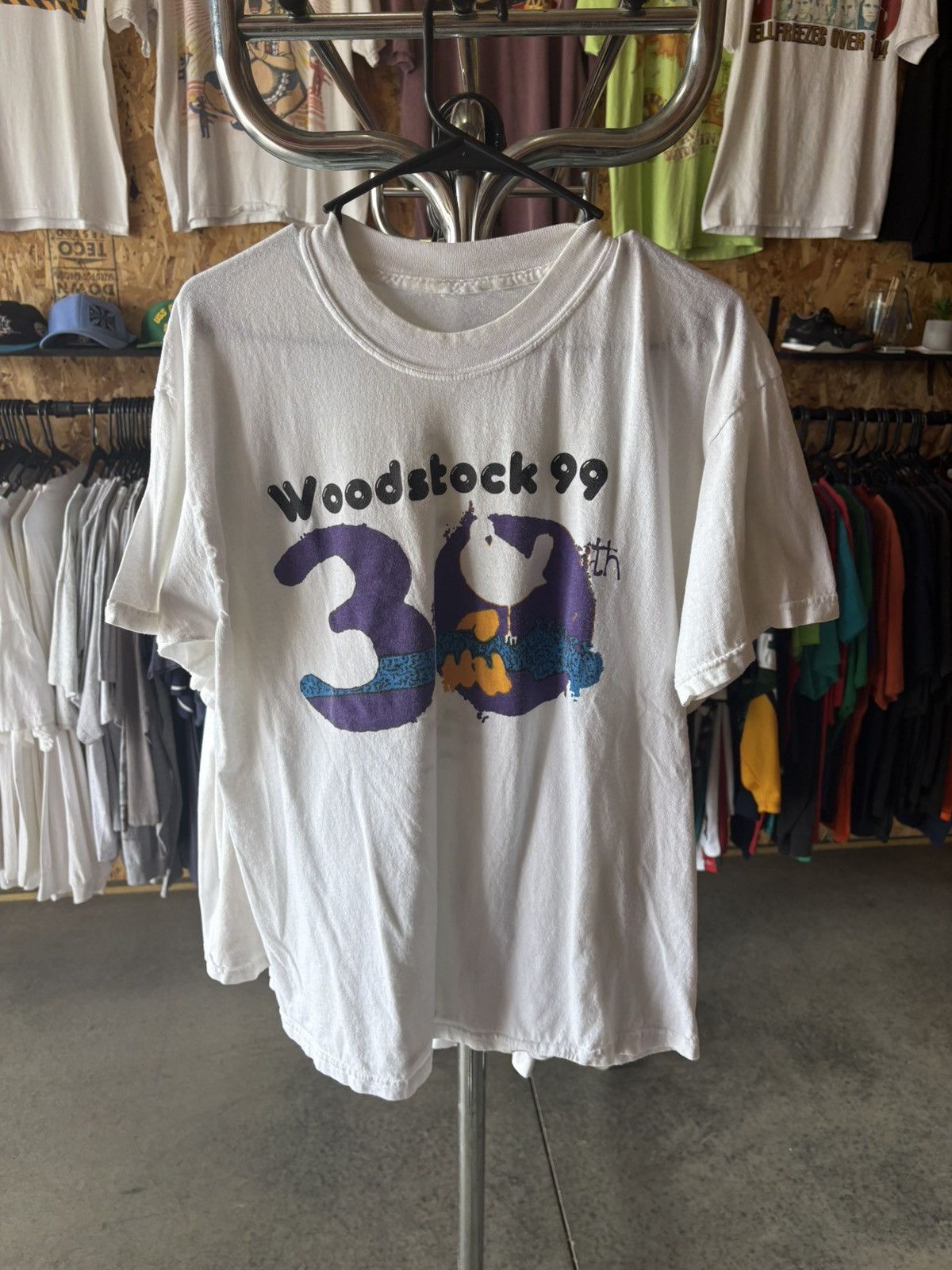 Band Tees 1999 Woodstock 30th anniversary T-Shirt Size US L / EU 52-54 / 3 - 1 Thumbnail