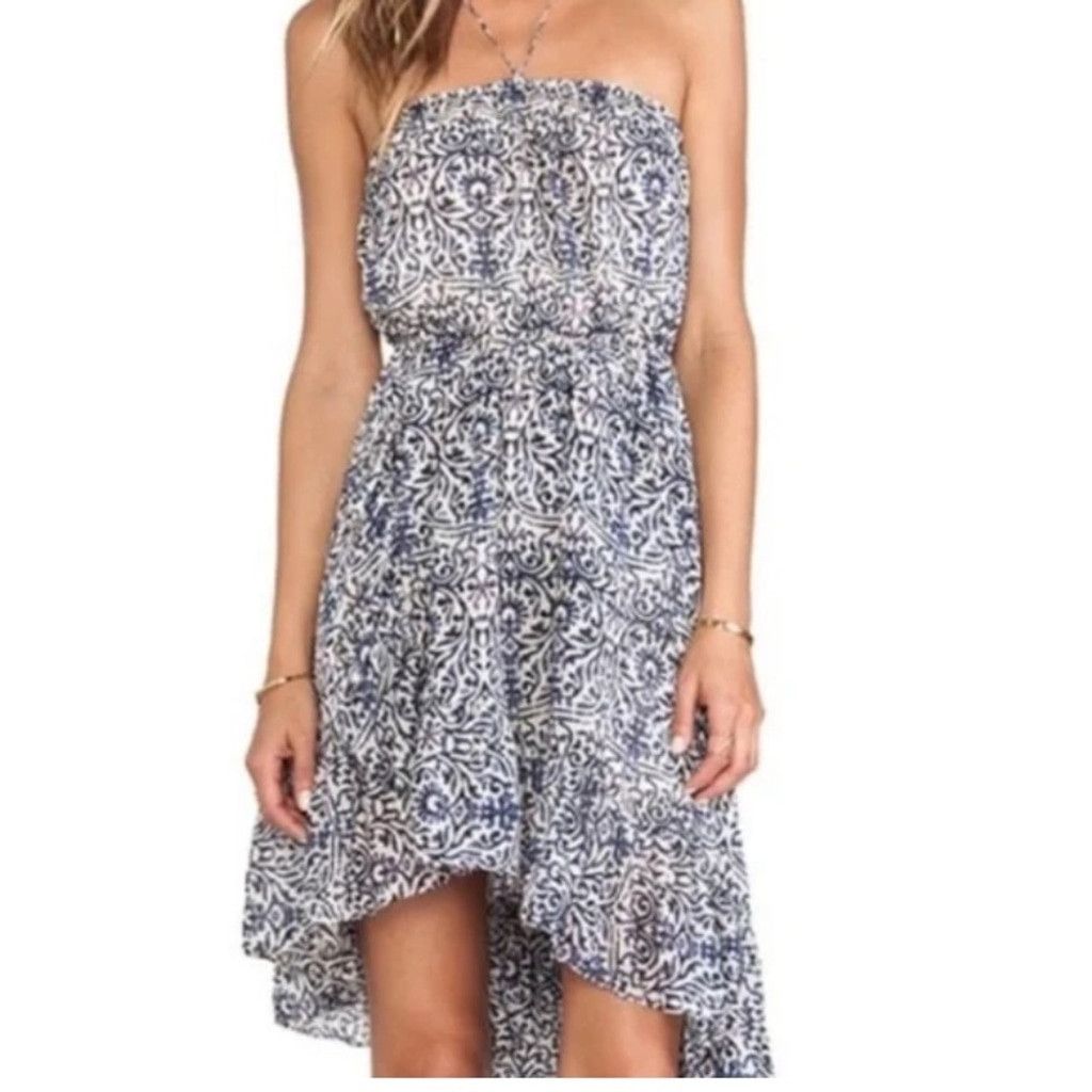 Free People FREE PEOPLE Safari Sunset Halter Ruffle light Summer Dress S Size M / US 6-8 / IT 42-44 - 3 Thumbnail