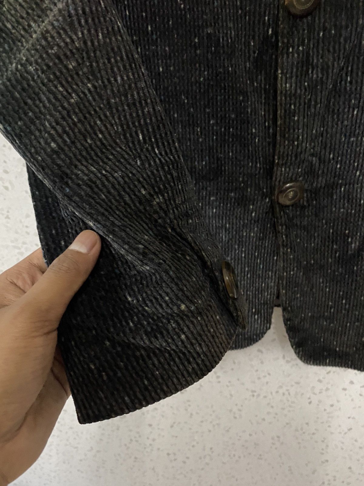 Versace × Vintage Versace Made in Italy Corduroy Blazer Size US M / EU 48-50 / 2 - 4 Thumbnail