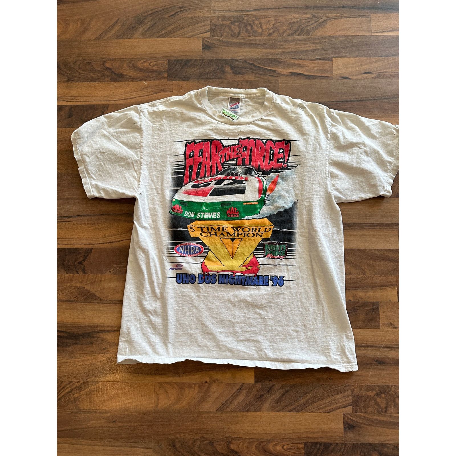 1996 Fear The Force 5 time Champion John Force Size XL