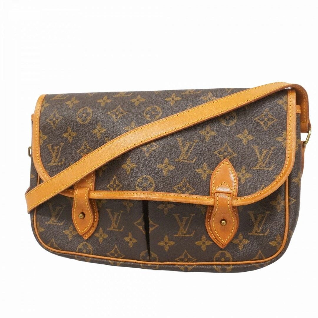 Louis Vuitton Monogram Gibecière Mm Shoulder Bag M42247 in Brown, Women's