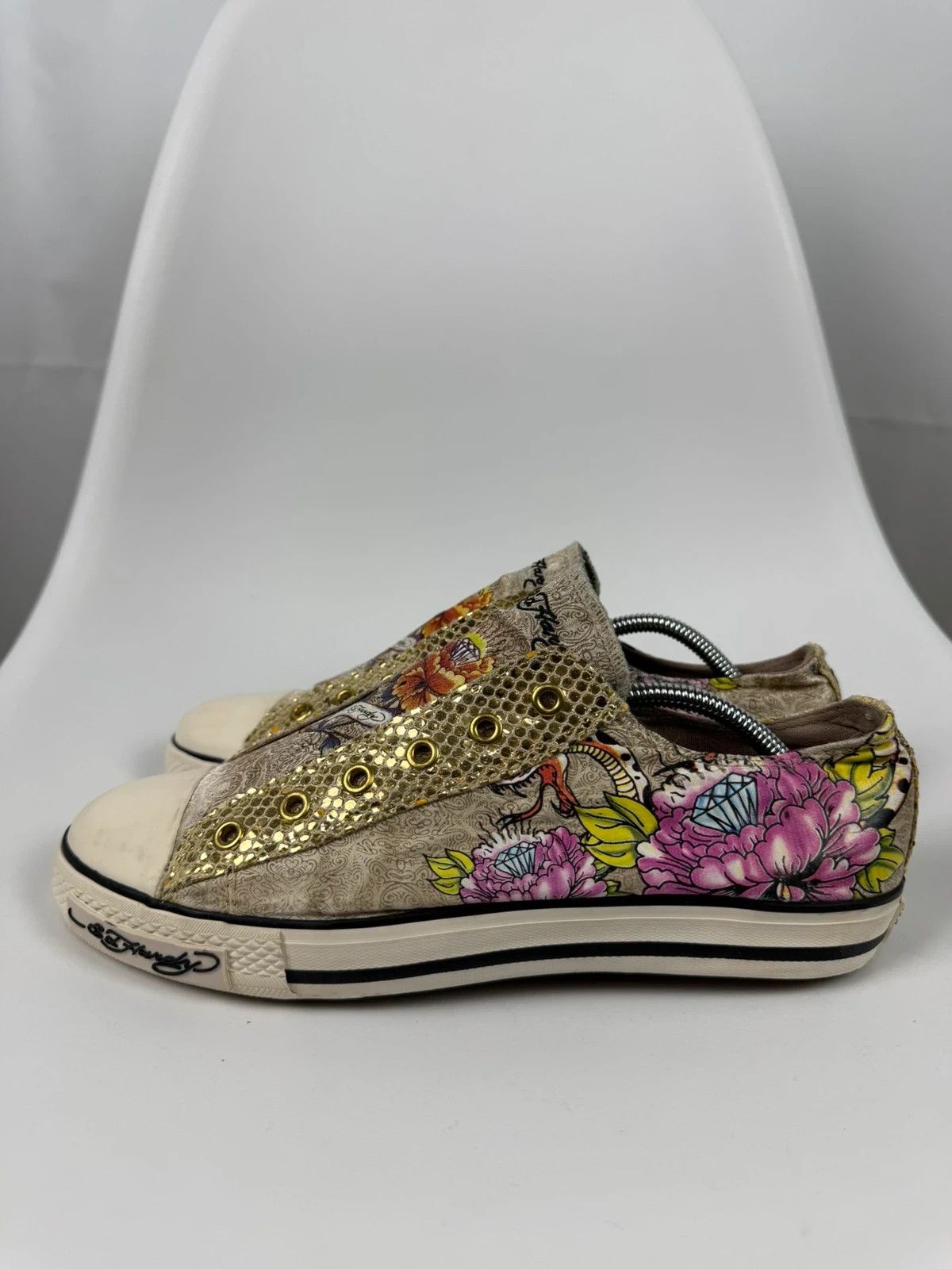 Ed Hardy Ed Hardy Sneakers Print Emblished size 39 Size US 7 / IT 37 - 3 Thumbnail