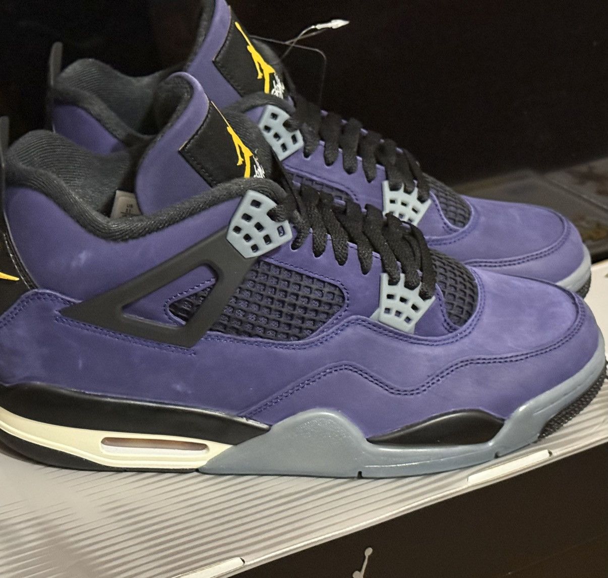 Jordan Brand Size 11 - Air Jordan 4 Retro Lakers-Brand new with box Size US 11 / EU 44 - 3 Thumbnail