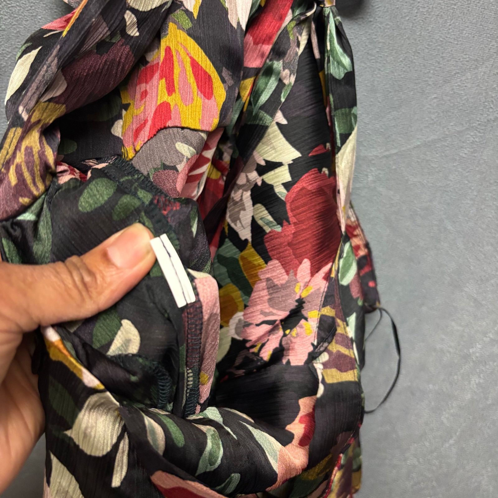 Zara Zara Basic Floral Jumpsuit Boho Cottage New Ruffle Sleeve Size 28" / US 6 / IT 42 - 11 Thumbnail