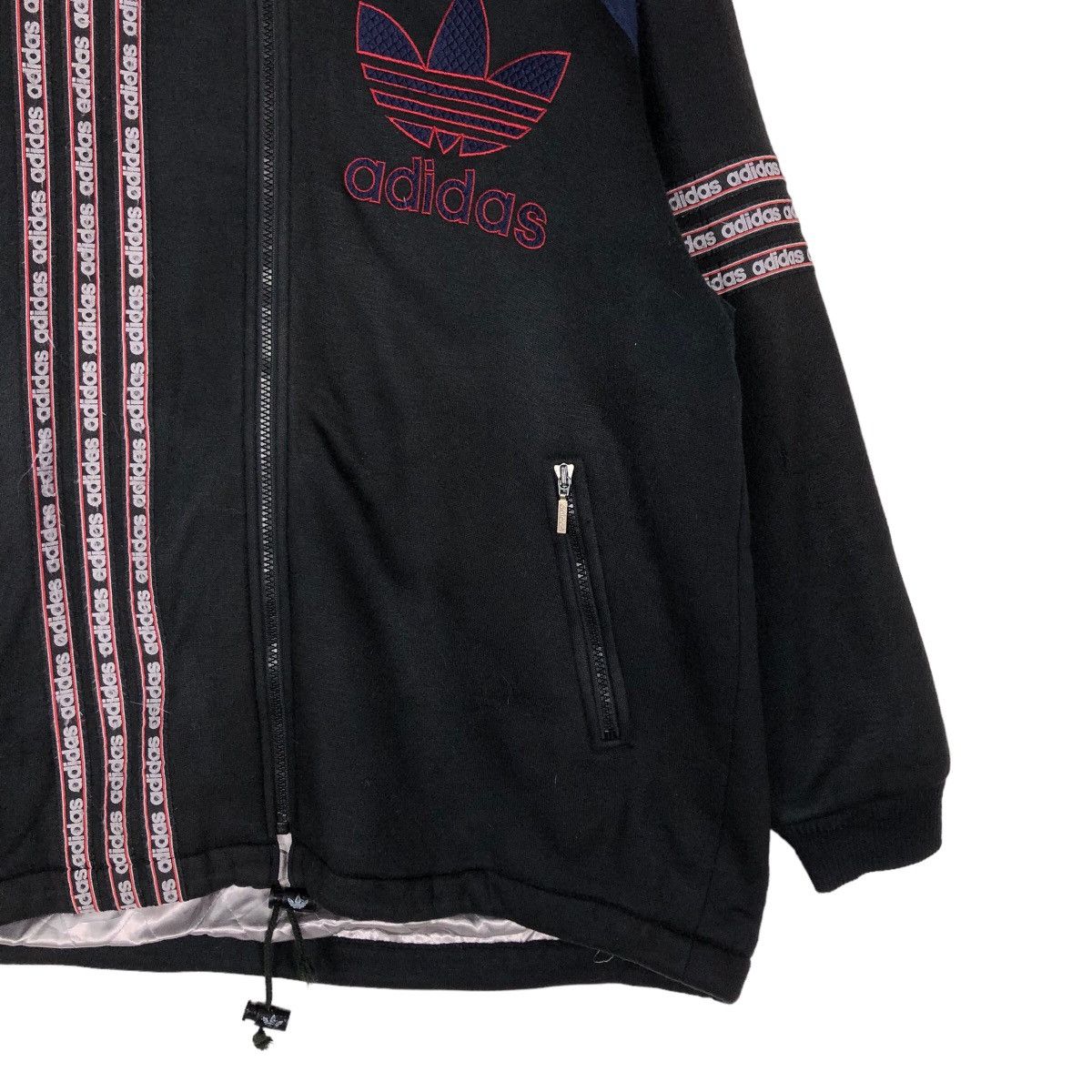 Adidas 🔥Vintage Adidas Multi Colour Block Zipper Jacket Big Logo Size US M / EU 48-50 / 2 - 5 Thumbnail