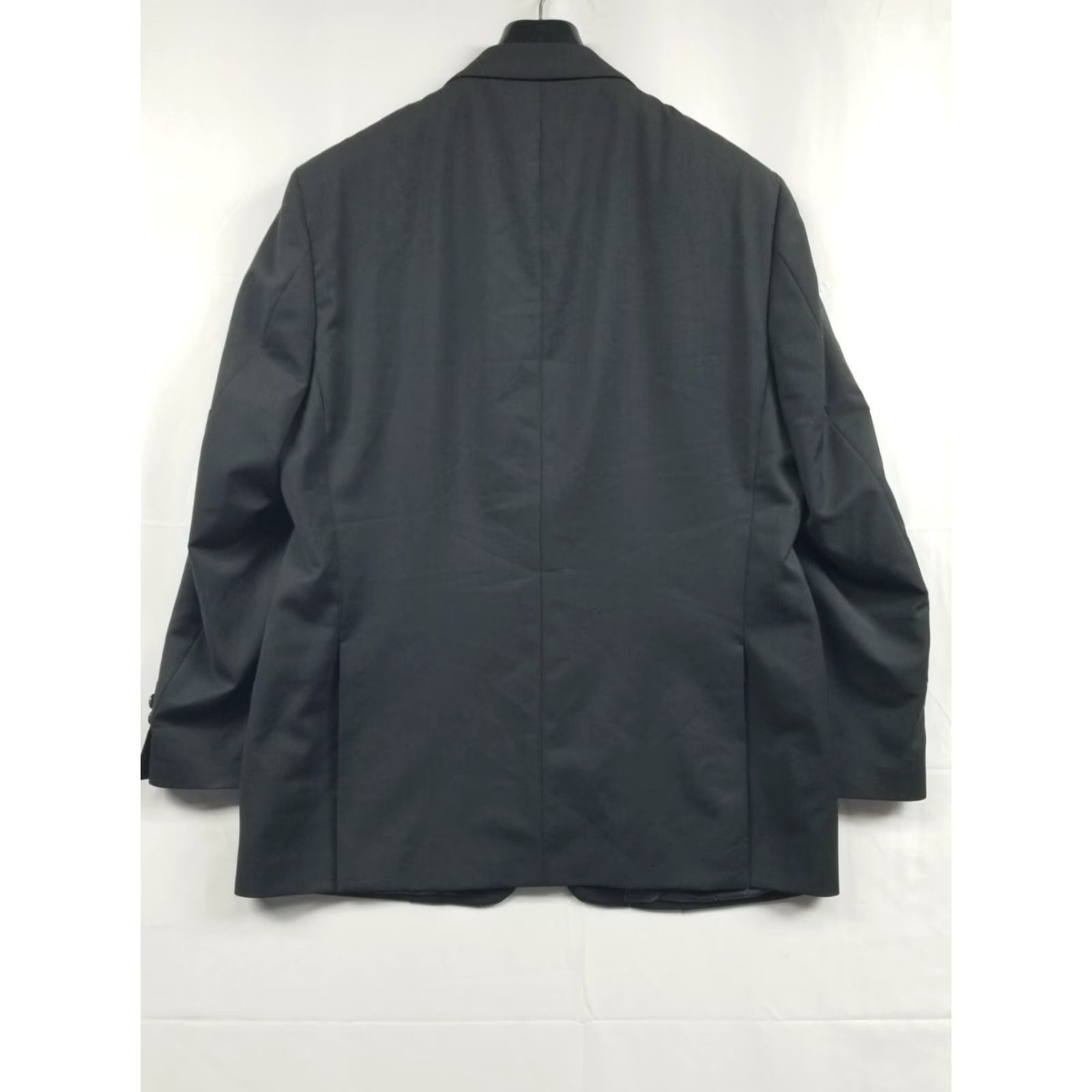 Joseph Abboud Joseph Abboud Blazer Jacket 44R Wool Black 100% Super 120’s Two-Button Notch Lapel Double-Vented Long Regular Mens USA Size 44R - 2 Thumbnail