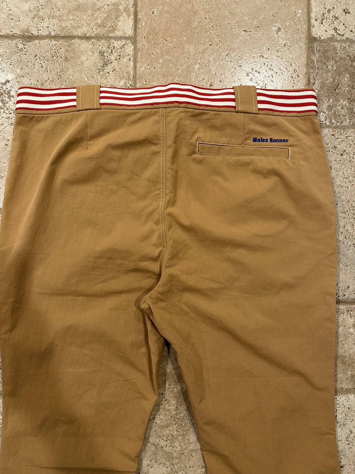 Adidas × Wales Bonner Wales Bonner x Adidas Belted Flare Chino Pants Size US 36 / EU 52 - 7 Thumbnail