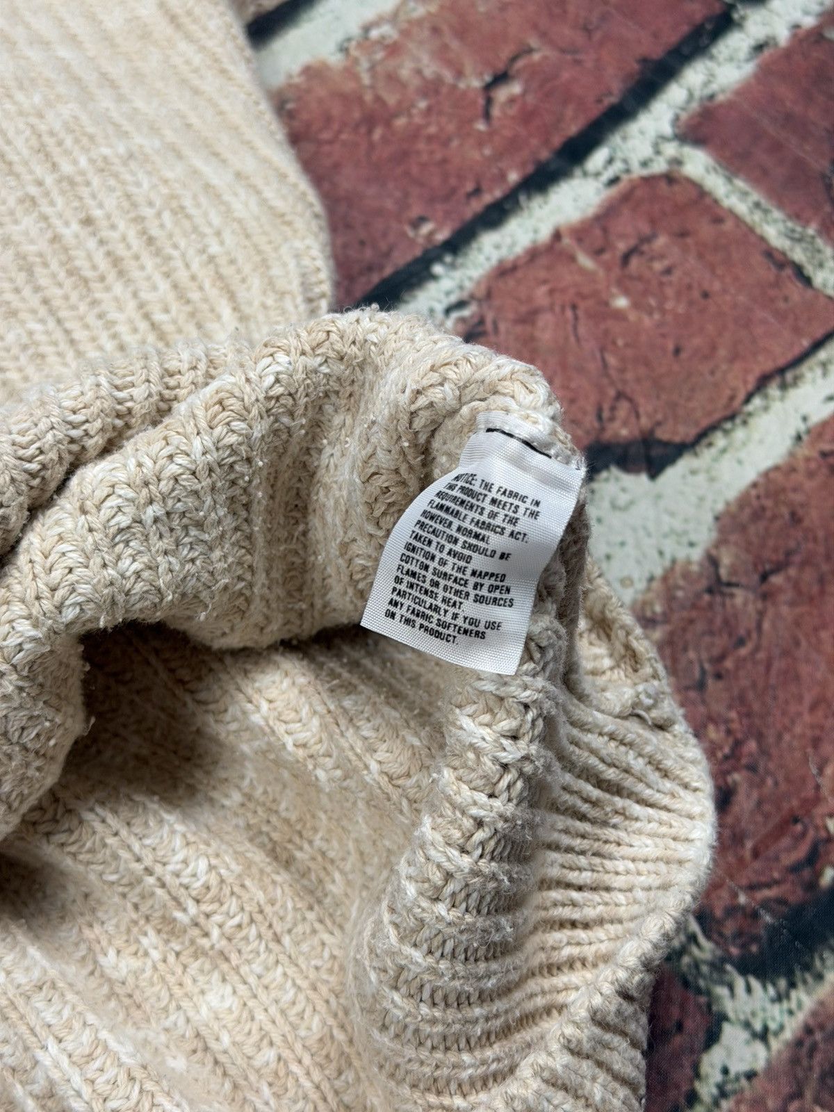 L.L. Bean Vintage LL Bean Heavyweight Fisherman Knit Sweater Hunting Size US XL / EU 56 / 4 - 9 Thumbnail