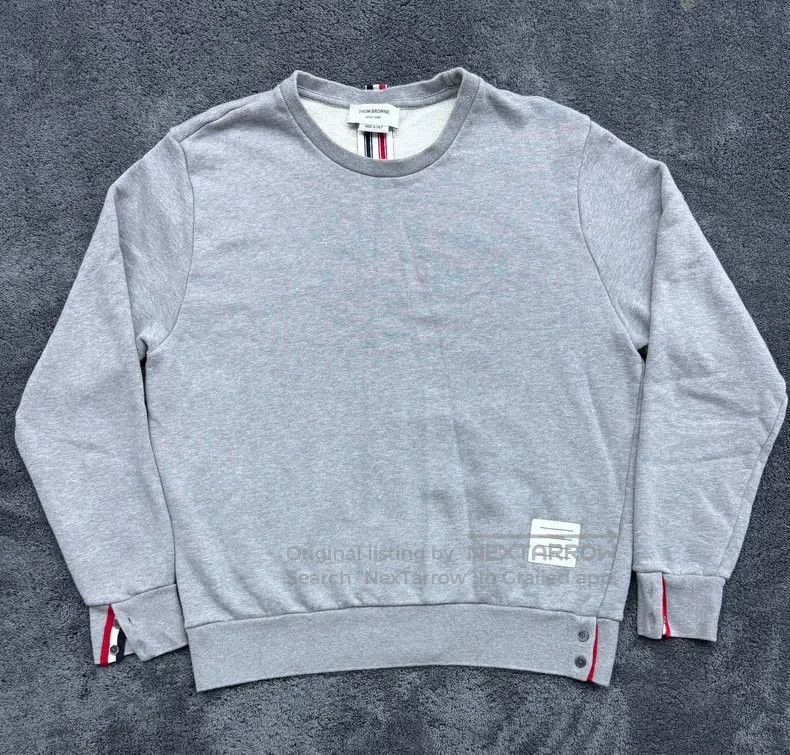 Thom Browne Thom Browne Light gray hoodie Size US L / EU 52-54 / 3 - 1 Thumbnail