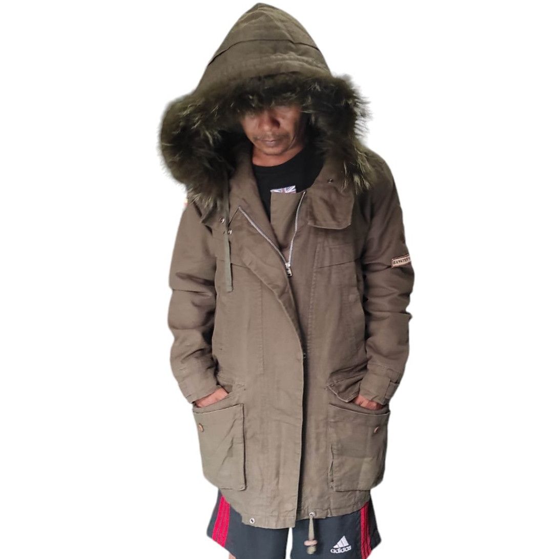Codes Combine × Hysteric Glamour × If Six Was Nine Codes Combine Canvas Parka Fur Hoodie Jacket Size US M / EU 48-50 / 2 - 1 Thumbnail