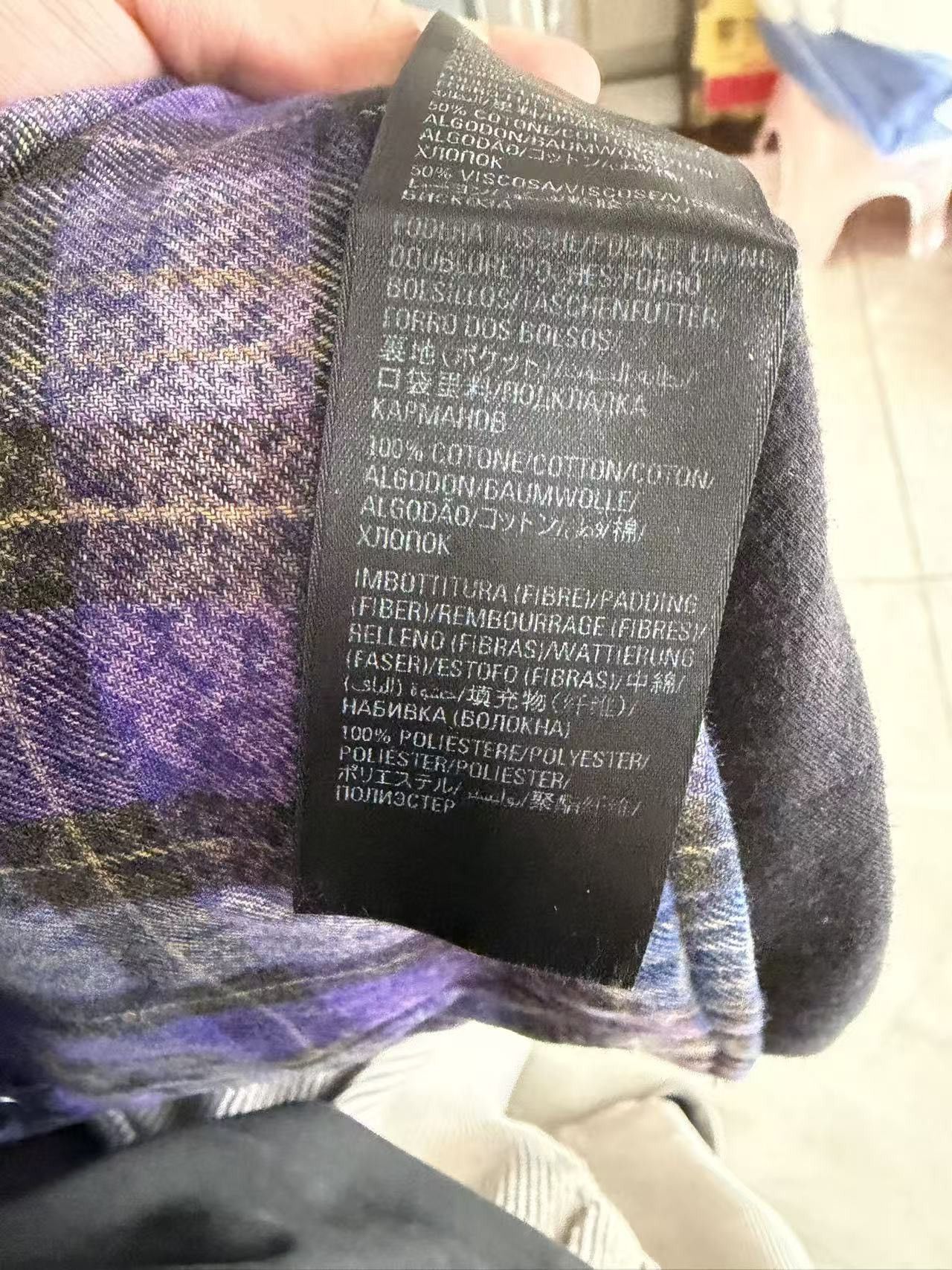 Balenciaga Balenciaga Padded Bleached Flannel with Hood Size US XS / EU 42 / 0 - 6 Thumbnail