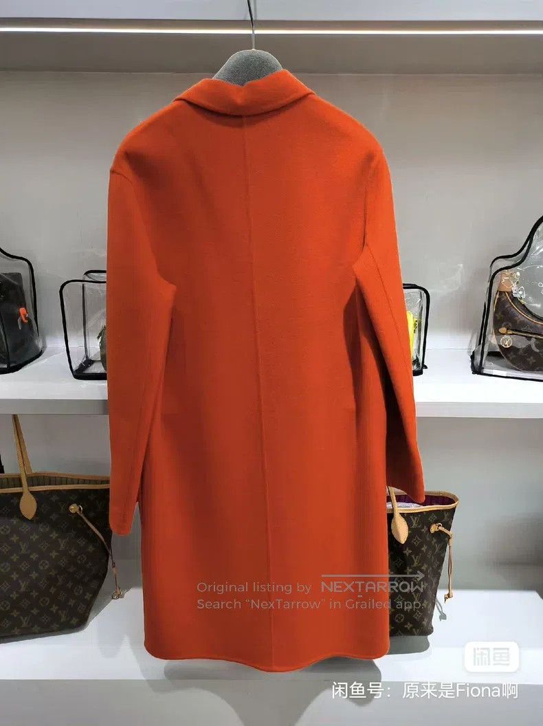 Hermes Hermes Orange coat Size XS / US 0-2 / IT 36-38 - 2 Thumbnail