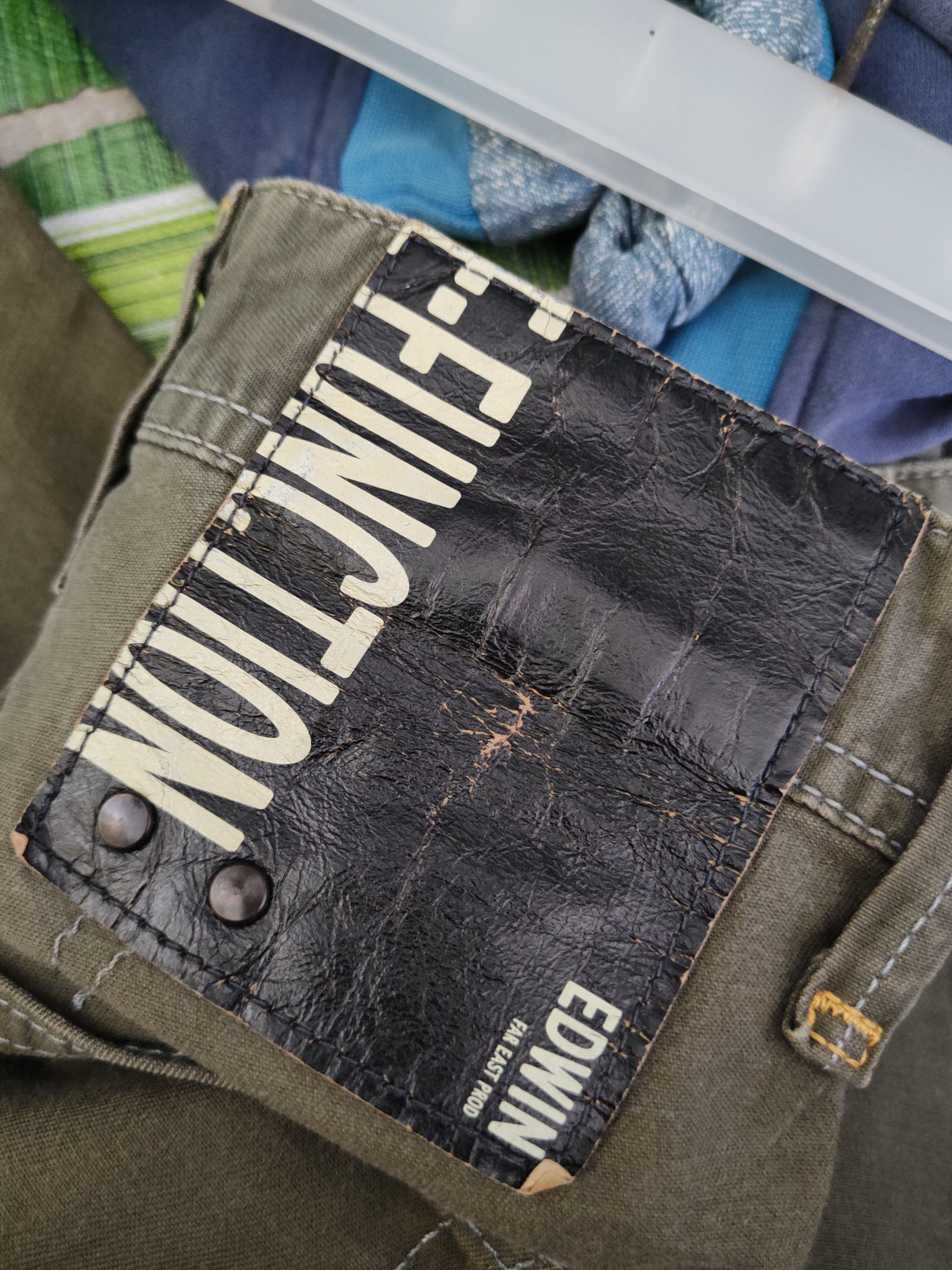 Edwin DL Edwin Efunction Dark Olive Multipocket Cargo Pants# 1946 Size US 28 / EU 44 - 14 Thumbnail