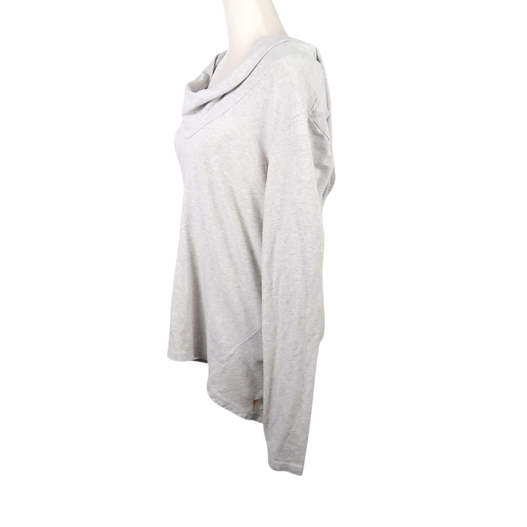 Vintage Lucy Hoodie Long Sleeve Activewear Top L Women Grey Solid Casual Modern Basic Hoodie Shirt Size L / US 10 / IT 46 - 3 Thumbnail
