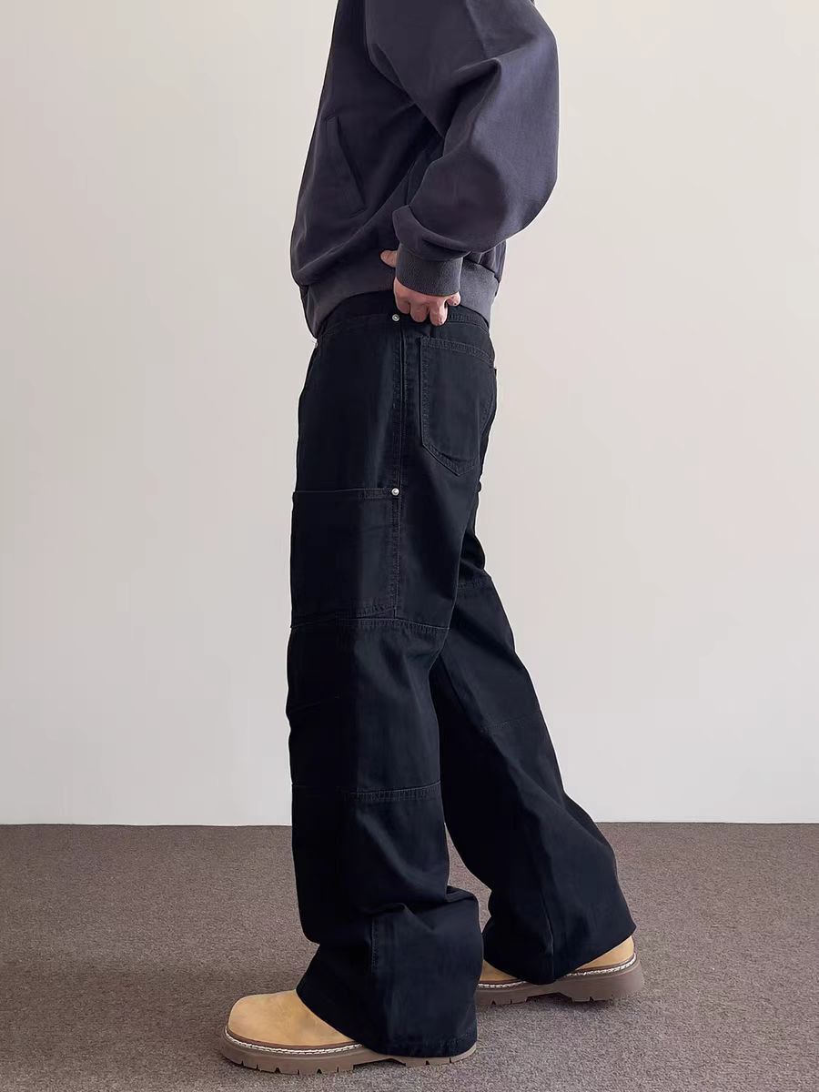 Designer × Jean × Vintage Street Vintage Workwear Casual Jeans Size US 34 / EU 50 - 3 Thumbnail