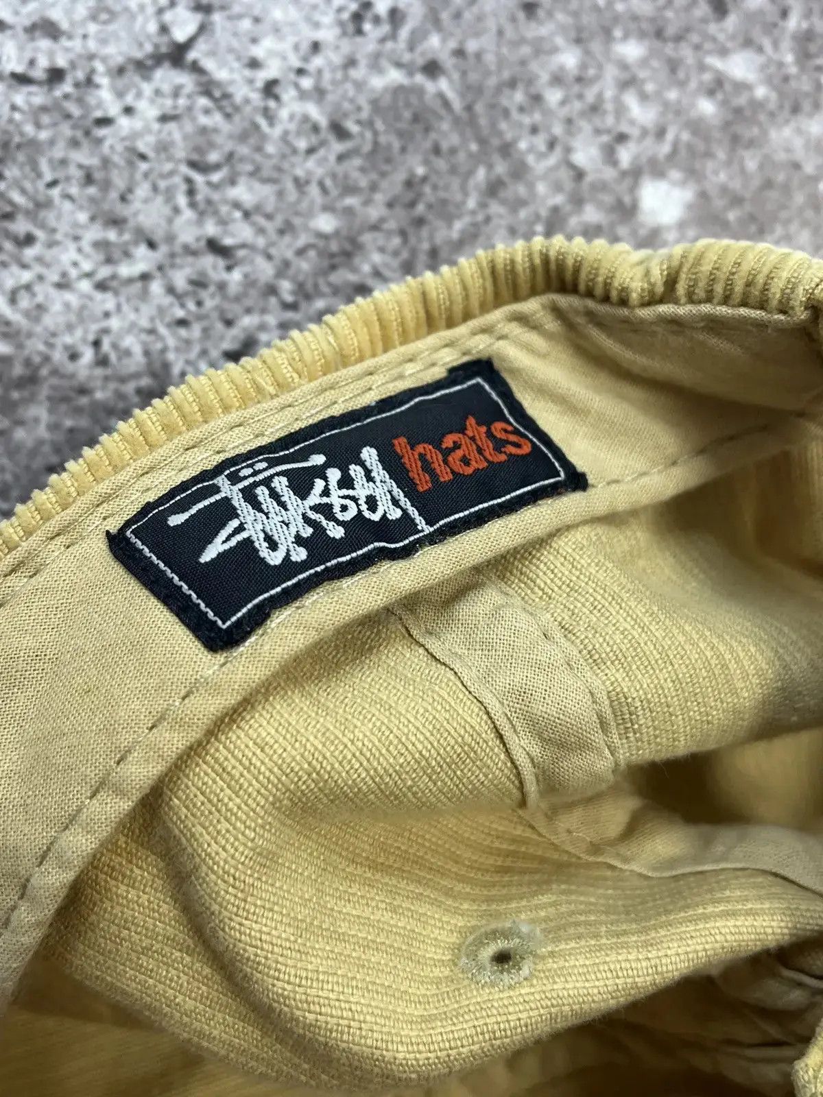 Stussy × Vintage Stussy Velvet Vintage Cap Size ONE SIZE - 3 Thumbnail