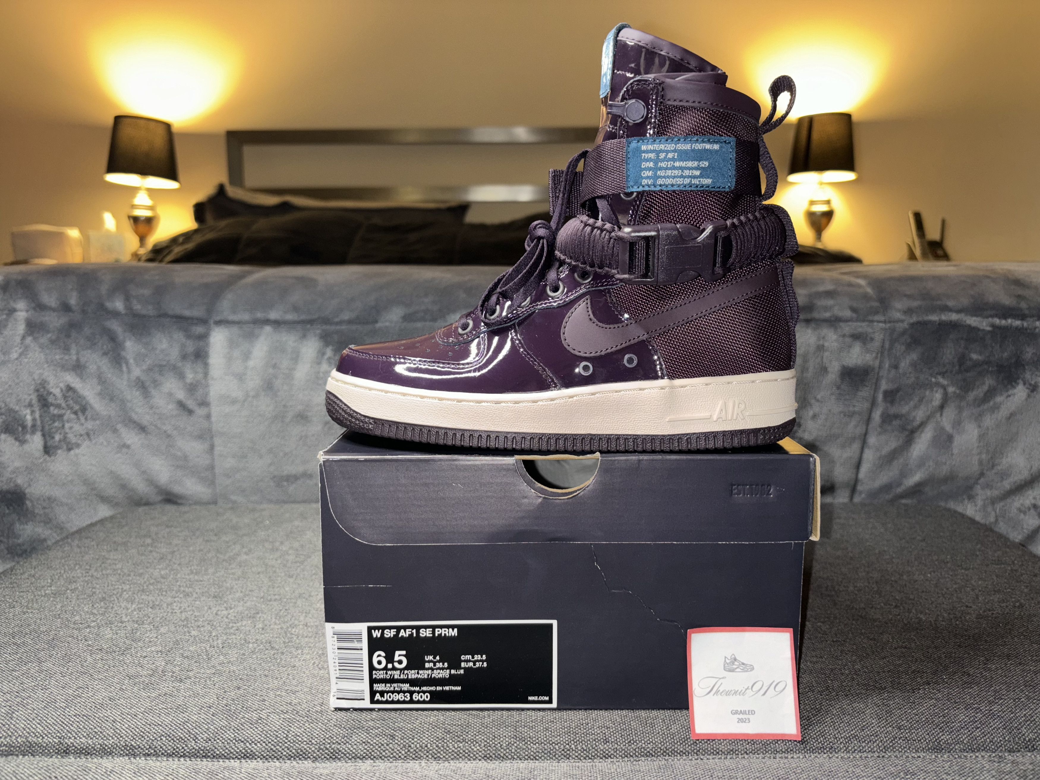 Nike Special Forces AF-1 Port Wine 2017W6.5 (M5) AJ0963-600