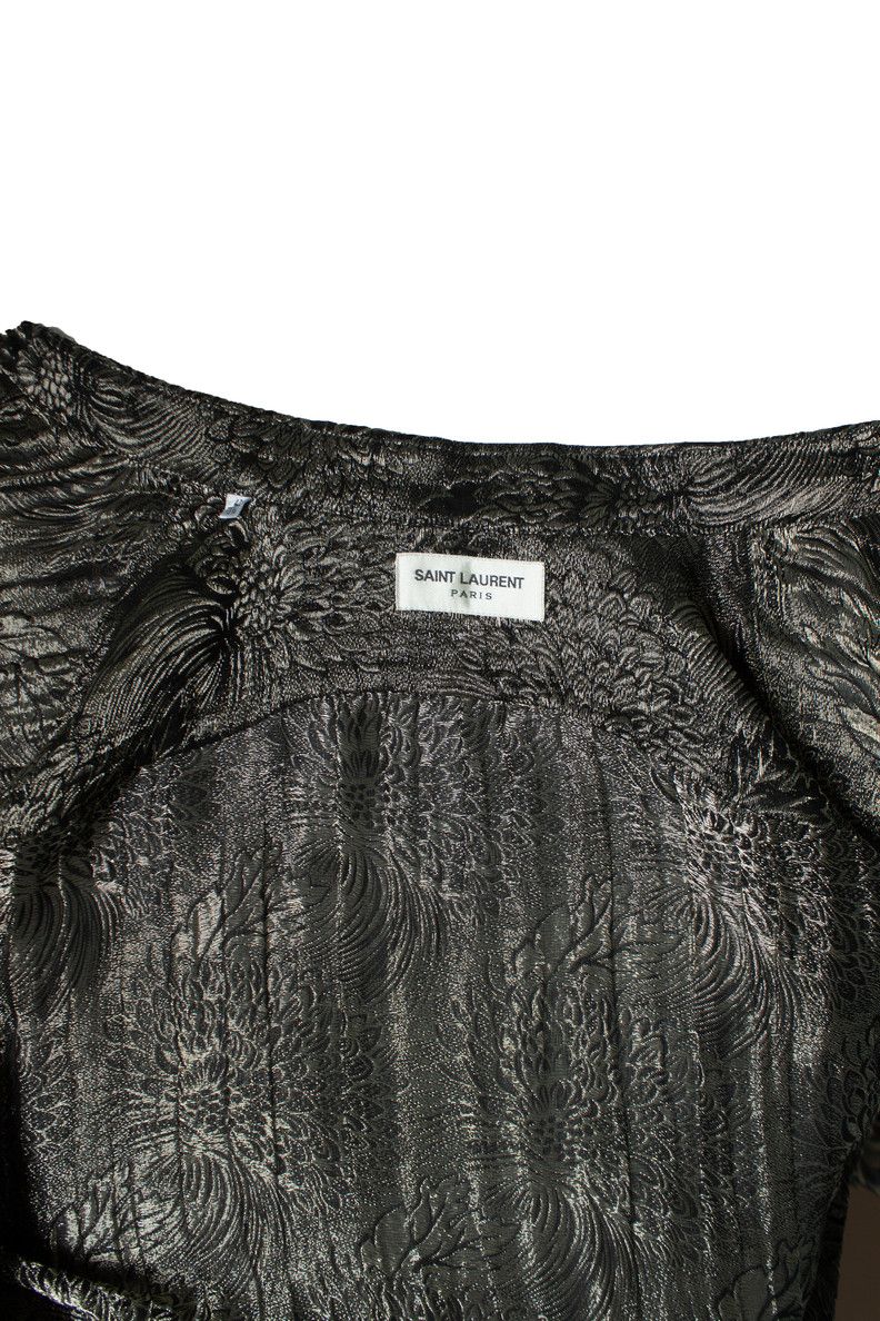 Saint Laurent Paris Saint Laurent, Jacquard woven floral shirt 2018 Size US M / EU 48-50 / 2 - 6 Thumbnail