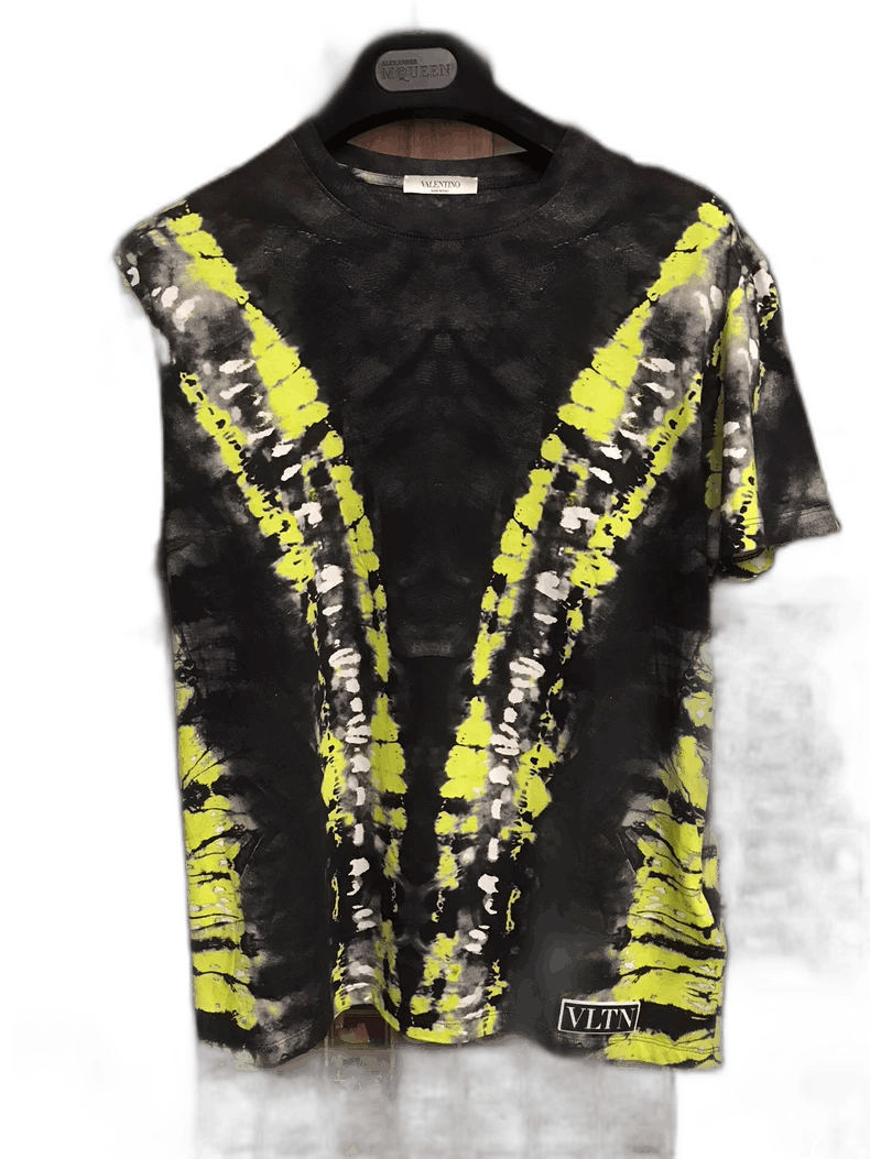Valentino Tie-Dye Short Sleeve T-Shirt