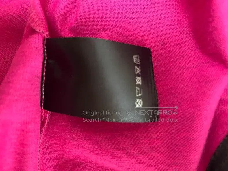 Vetements VETEMENTS Gradient Pink Letter Short Sleeve Size US XS / EU 42 / 0 - 6 Thumbnail