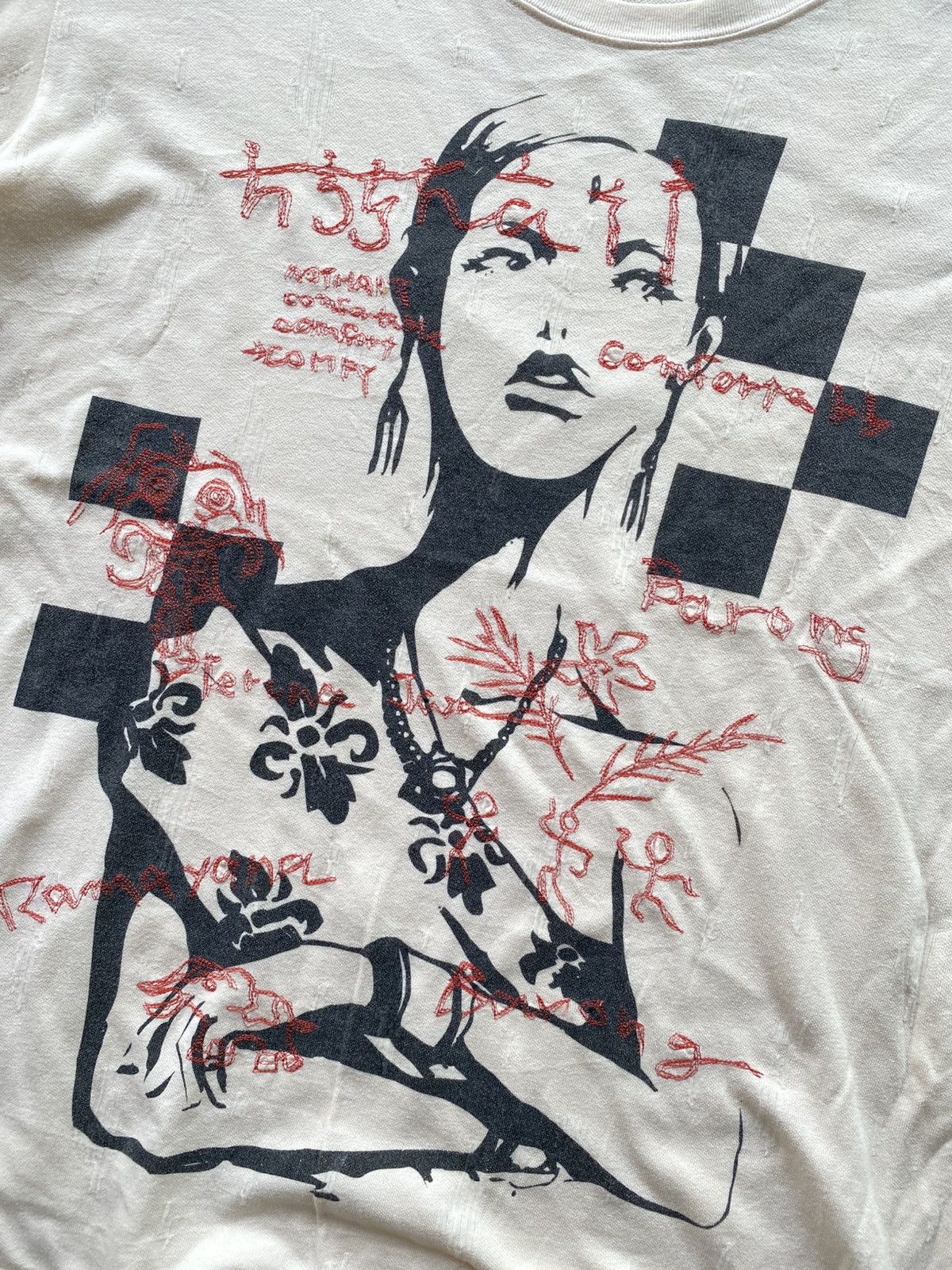 Hysteric Glamour × If Six Was Nine × Japanese Brand Ncyhait Girl Hysteric Japanese Tshirt Size US L / EU 52-54 / 3 - 3 Thumbnail