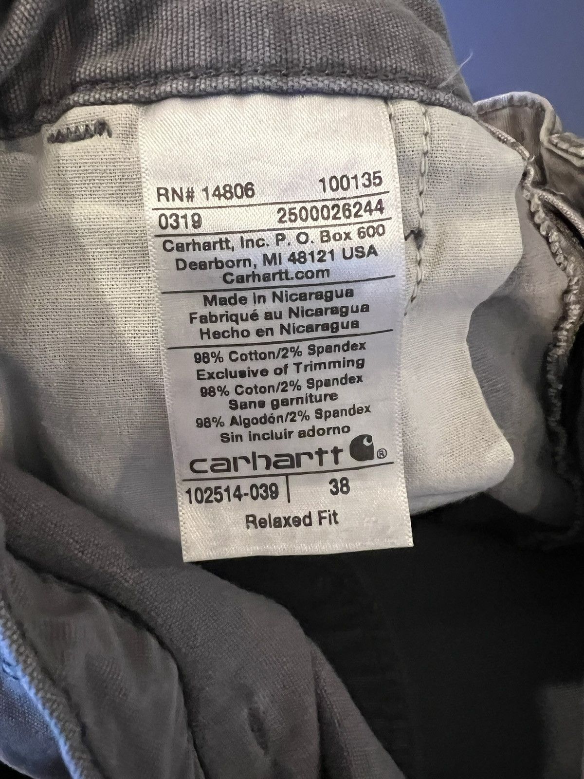 Carhartt Faded grey Carhartt Shorts Size US 38 / EU 54 - 5 Thumbnail