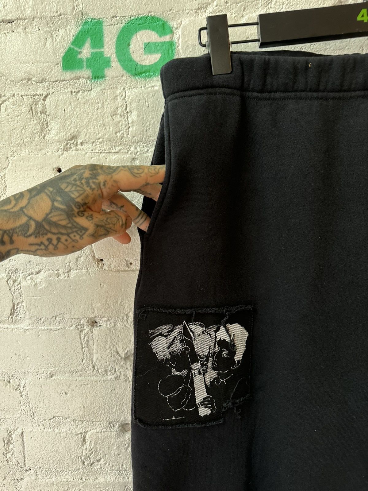 Enfants Riches Deprimes EARLY ERD PATCH SWEAT PANTS M L XL Size US 34 / EU 50 - 3 Thumbnail