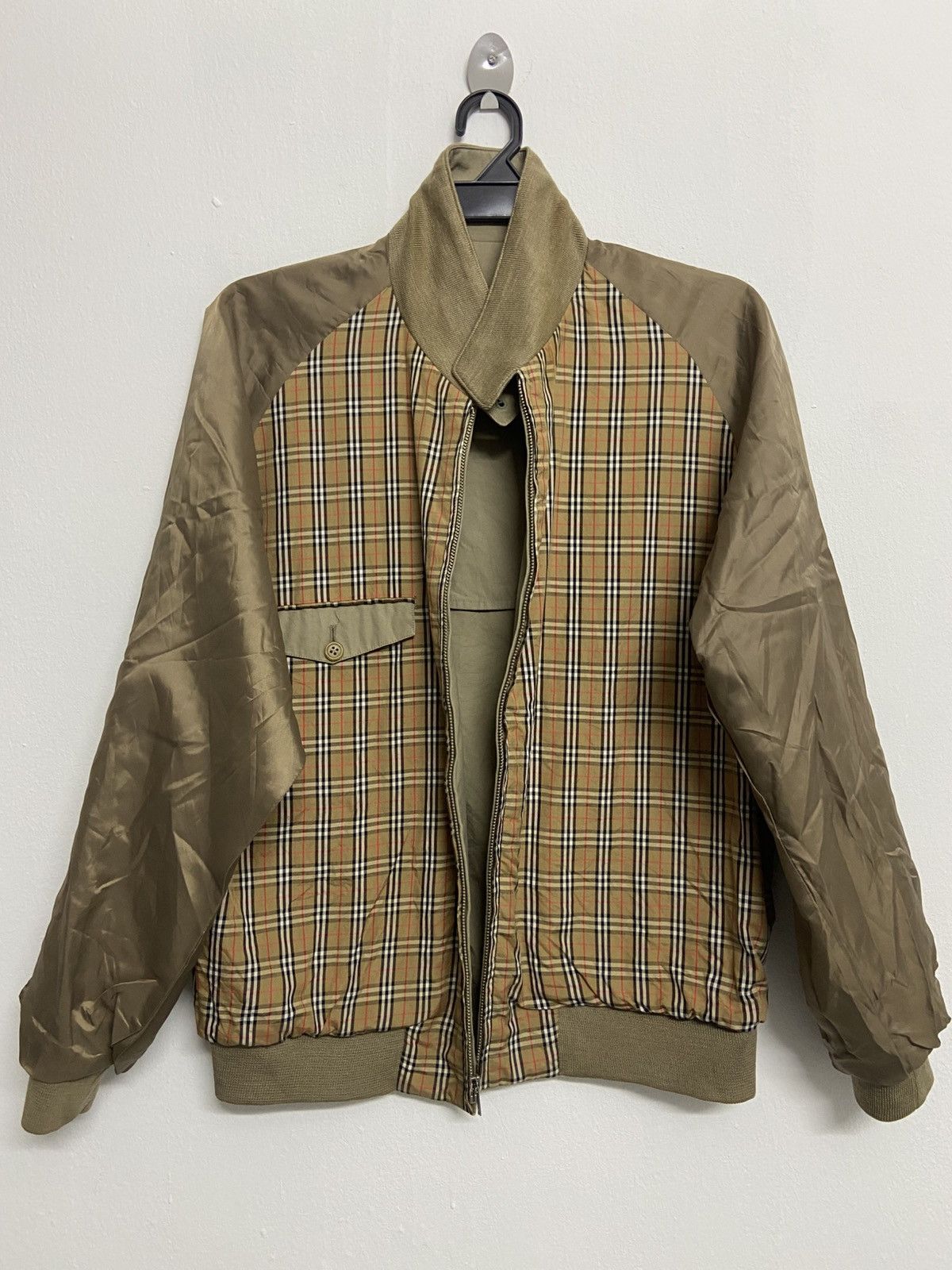 Burberry Burberrys Embroidery Logo Lined Bomber jacket Size US M / EU 48-50 / 2 - 4 Thumbnail