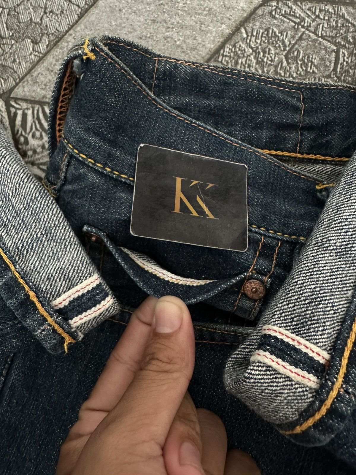 Evisu EVISU DAICOCK SEAGULLS BLUE SELVEDGE Size US 31 - 4 Thumbnail