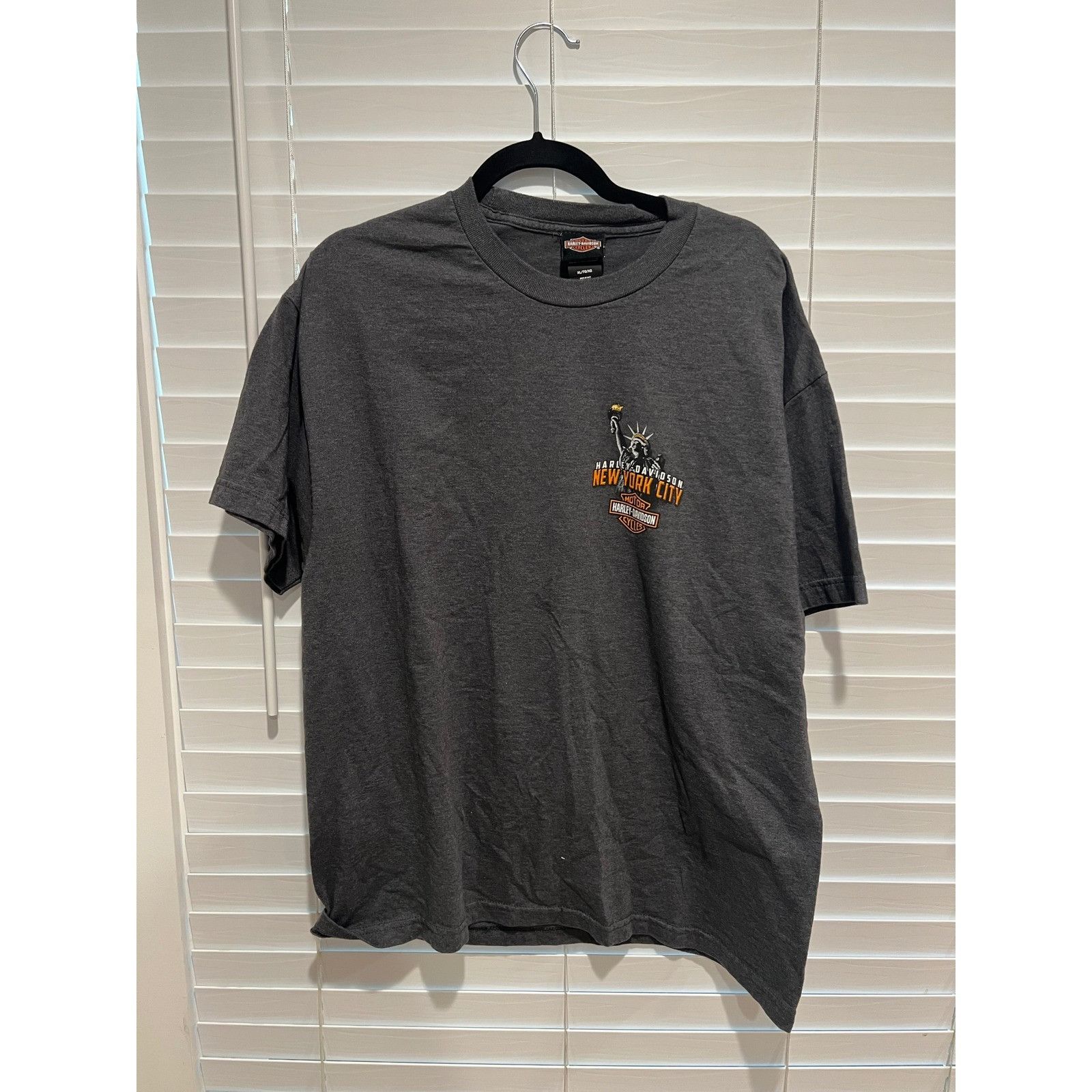 Harley Davidson Harley-Davidson New York City Statue of Liberty Graphic T-Sh Size US XL / EU 56 / 4 - 1 Thumbnail