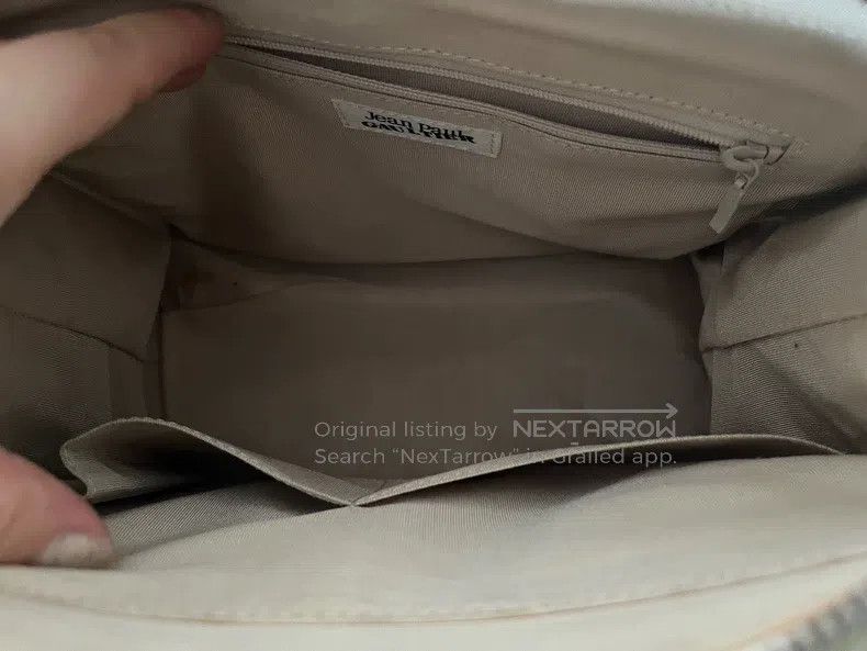 Jean Paul Gaultier Jean Paul Gaultier White Handbag Size ONE SIZE - 9 Thumbnail