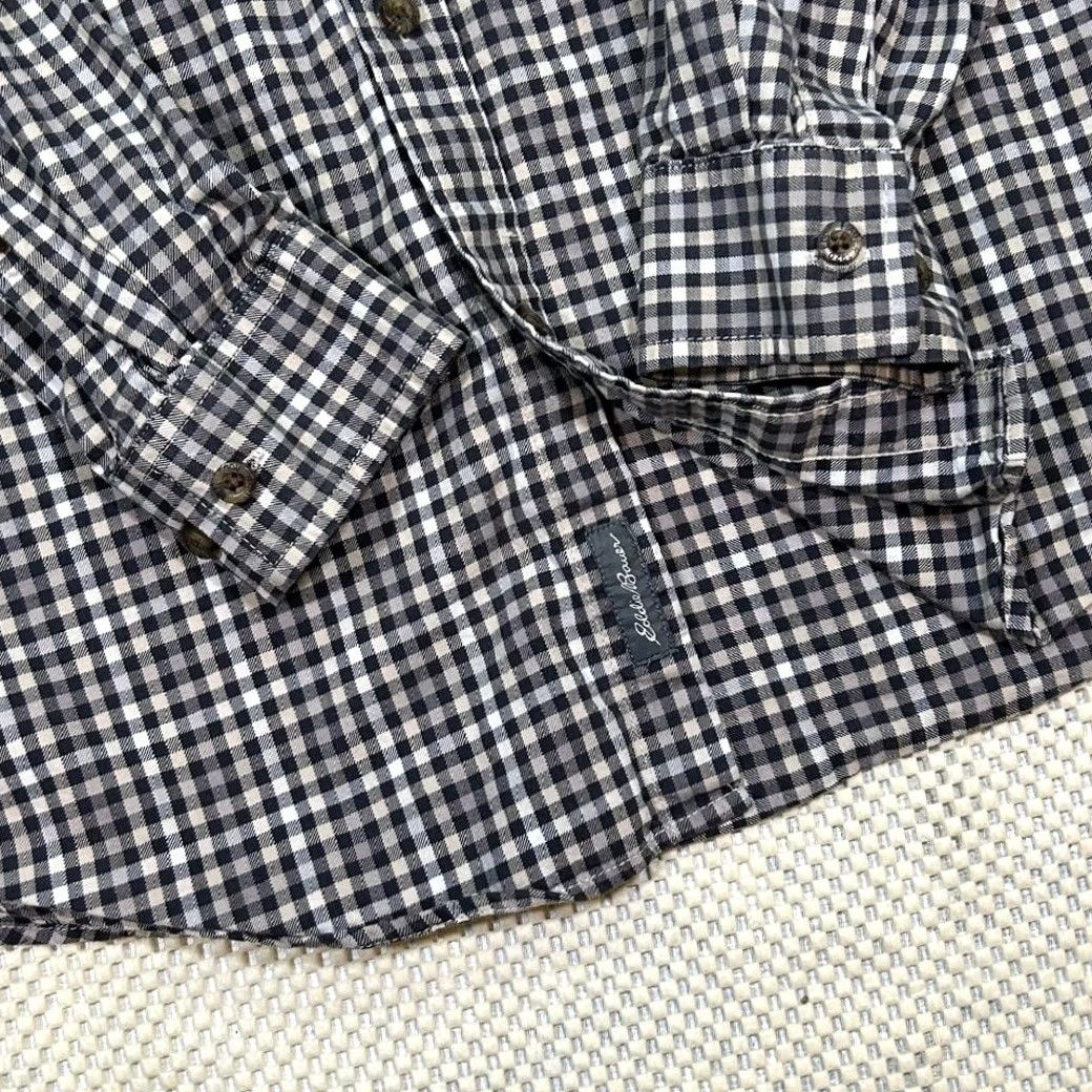 Eddie Bauer Eddie Bauer Shirt Mens Medium Long Sleeve Button Down Relaxed Fit Gingham Check Size US M / EU 48-50 / 2 - 4 Thumbnail